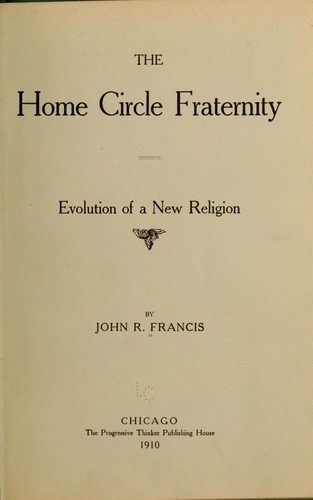 The Home circle fraternity
