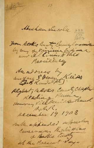 Abraham Lincoln