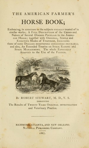 The American farmer's horse book