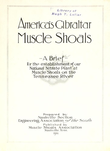 America's Gibraltar, Muscle Shoals