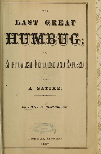 The last great humbug