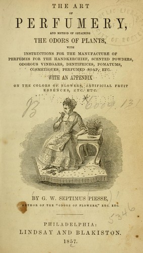 The art of perfumery