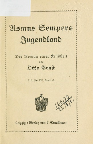 Asmus Sempers Jugenland