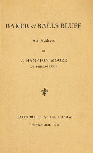 Baker at Ball's Bluff