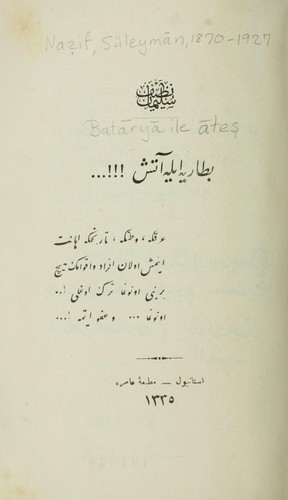 Batarya ile ateş