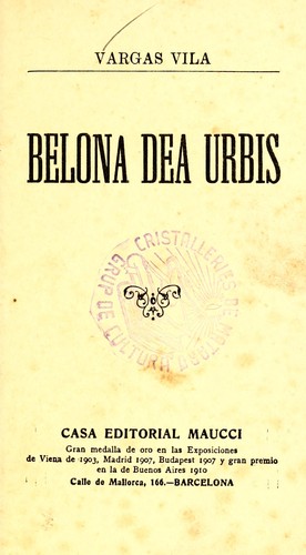 Belona dea urbis
