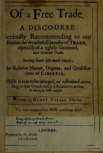 Of a free trade