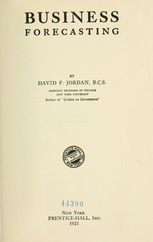 Business forecasting