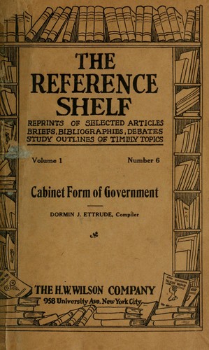 Cabinet form of government