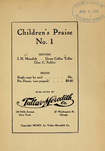 Children's praise