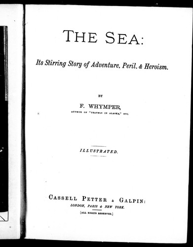 The sea