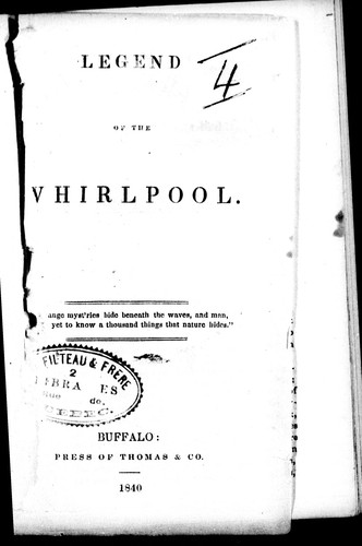 Legend of the whirlpool