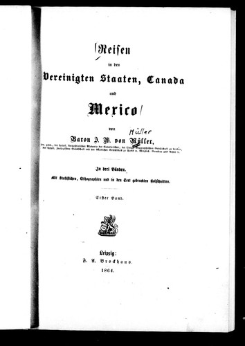 Reisen in den Vereinigten Staaten, Canada und Mexico