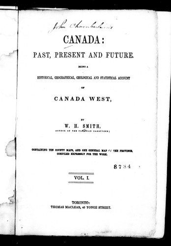 Canada: past, present and future