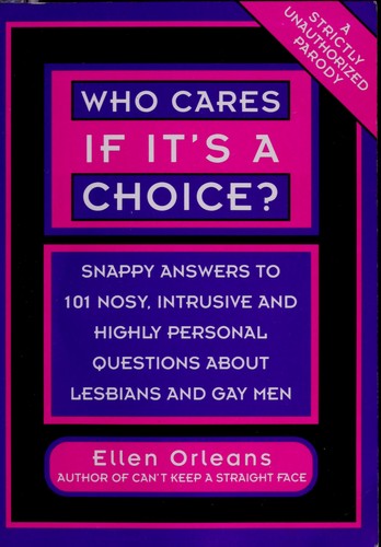 Who cares if it's a choice?