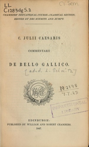 Commentarii de bello Gallico