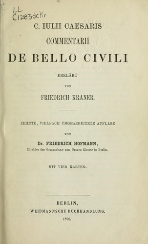 Commentarii De bello civili
