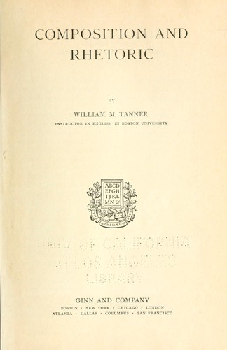 Composition and rhetoric
