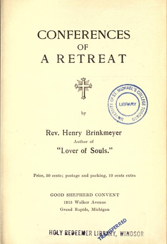 Conferences of a retreat