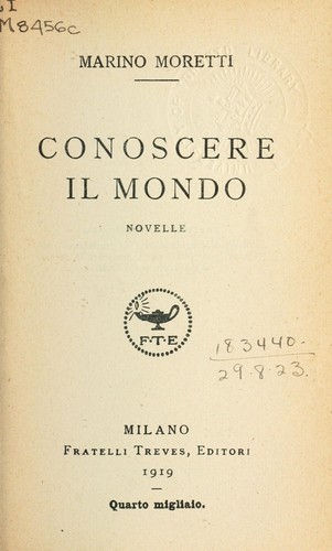 Conoscere il mondo