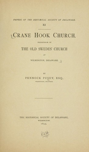 ...Crane Hook church