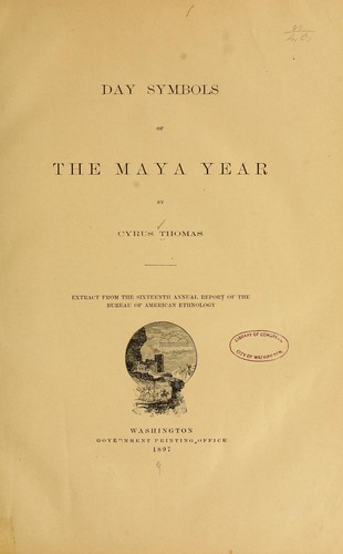 Day symbols of the Maya year