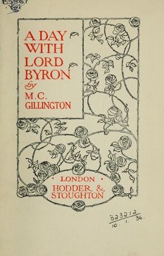 A day with Lord Byron