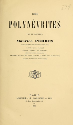 Des polynévrites