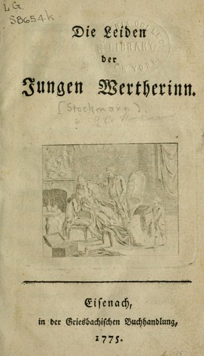 Die Leiden der jungen Wertherinn