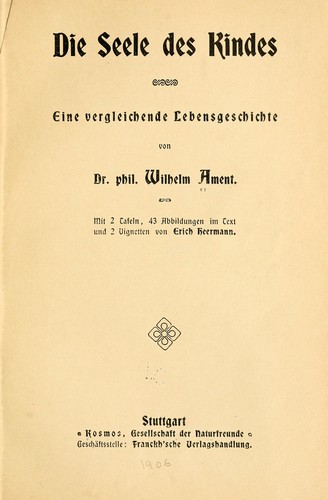 Die Seele des Kindes