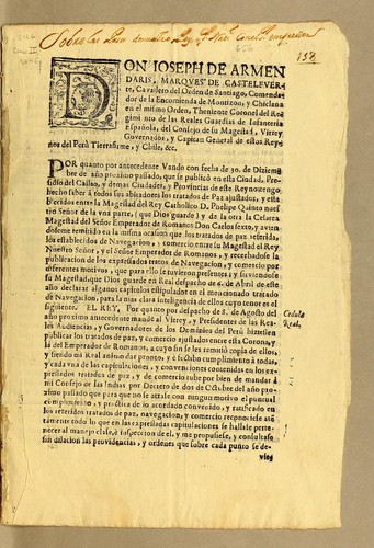 Don Ioseph de Armendaris, marques de Castelfuerte