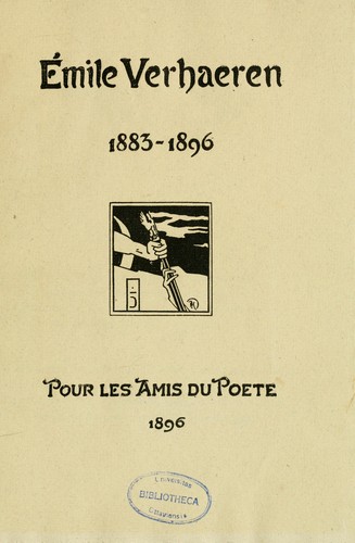 Emile Verhaeren, 1883-1896
