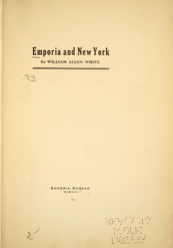 Emporia and New York