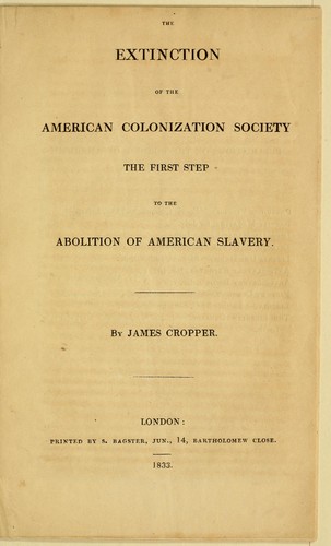 The extinction of the American Colonization Society