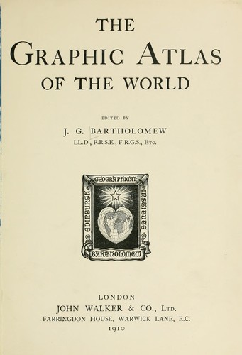 The graphic atlas of the world