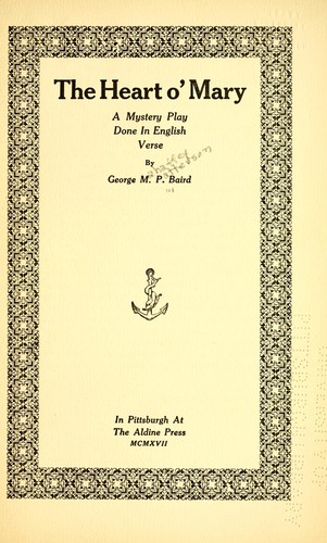 The heart o' Mary