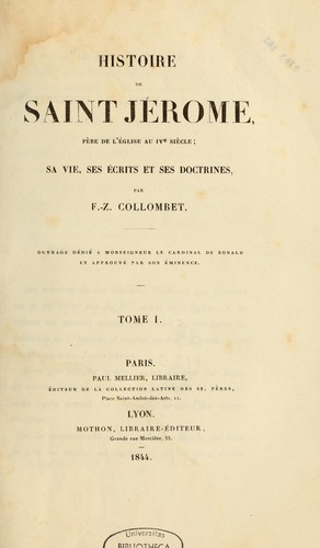 Histoire de saint Jérôme, père de l'Église au IVe siècle