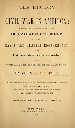 The history of the Civil War in America
