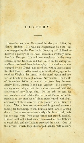 The history of the town of Flatbush in Kings County, Long-Island