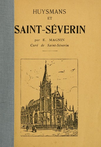 Huysmans et Saint-Séverin