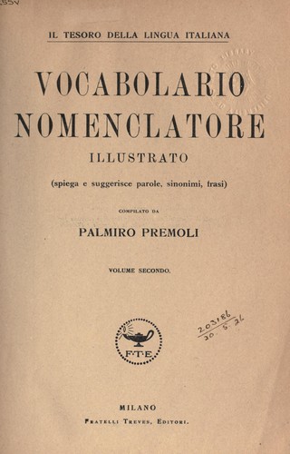 Il tesoro della lingua italiana -