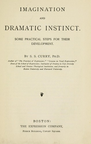 Imagination and dramatic instinct
