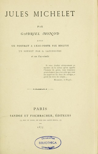 Jules Michelet