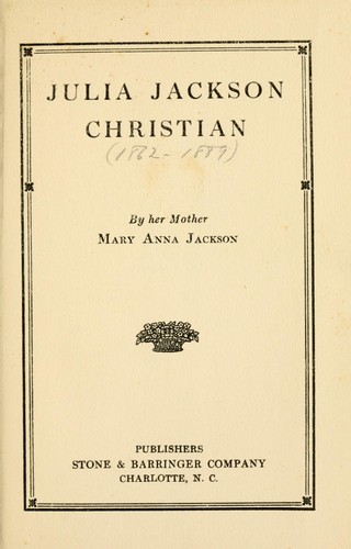 Julia Jackson Christian