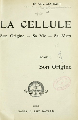 La cellule