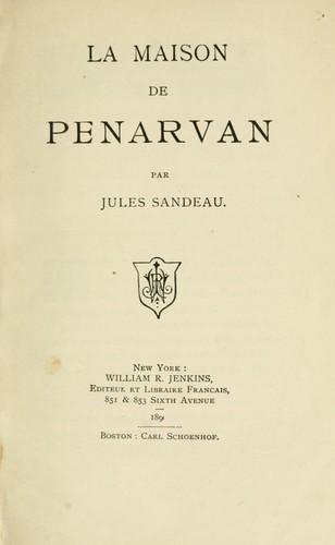La maison de Penarvan