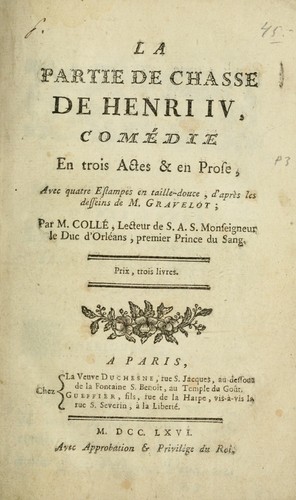 La partie de chasse de Henri IV