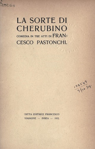 La sorte di Cherubino