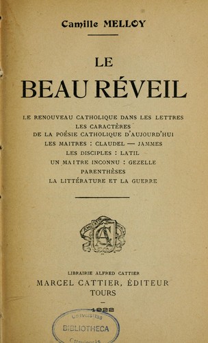Le Beau réveil