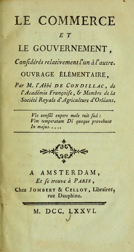 Le commerce et le gouvernement